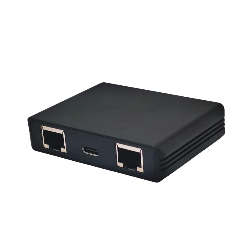 The gigabit network splitter is divided into four