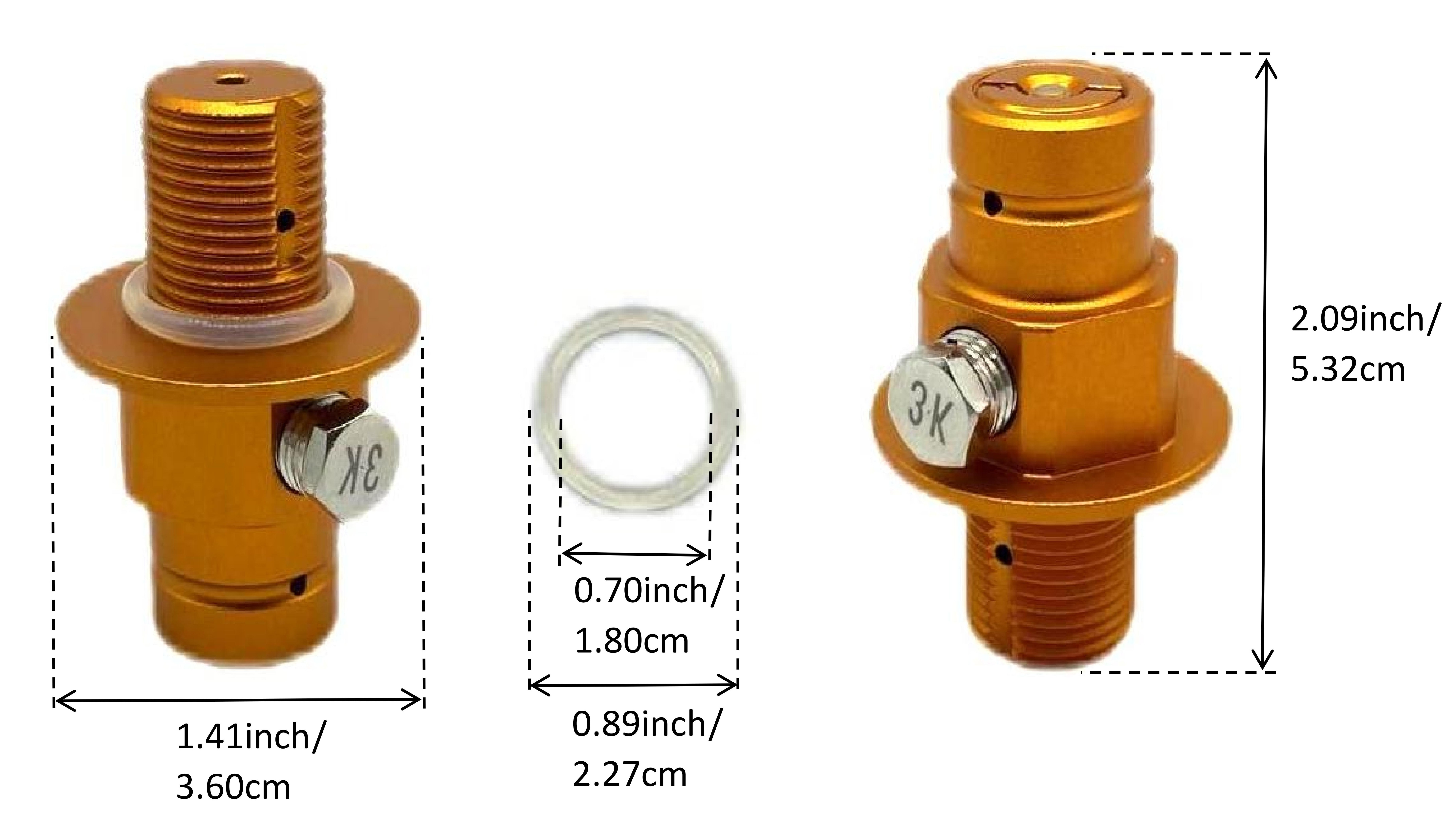 Sodastream Quick Connect CO2 Sodastream Terra Valve with M18*1.5 All Capitable factory