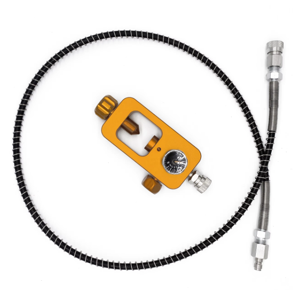 adaptateur de valve DIN 300 bars : conseils de sécurité pour le remplissage de bouteilles de plongée haute pression.