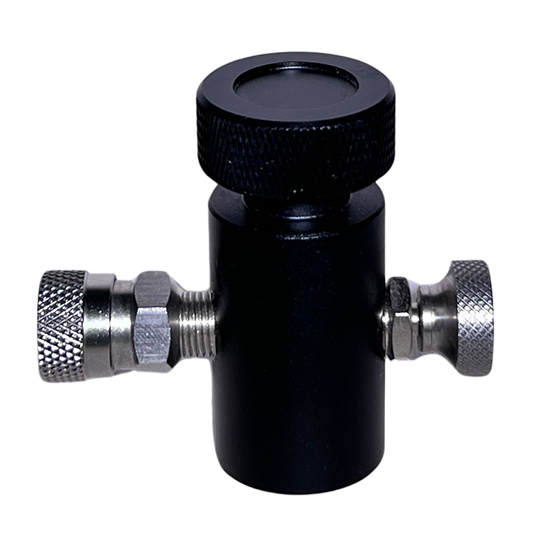 Paintball ASA with female quick disconnector