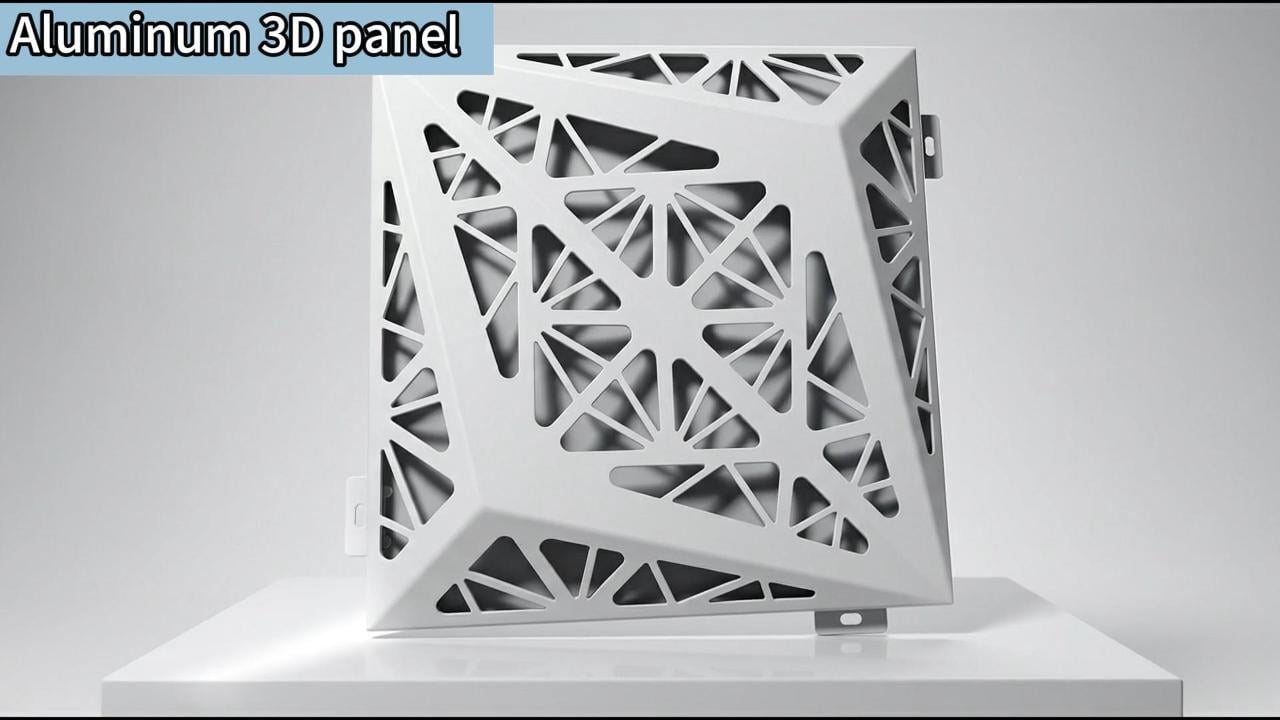 Premium Aluminum 3D Panels | Product Showcase for Modern Architecture