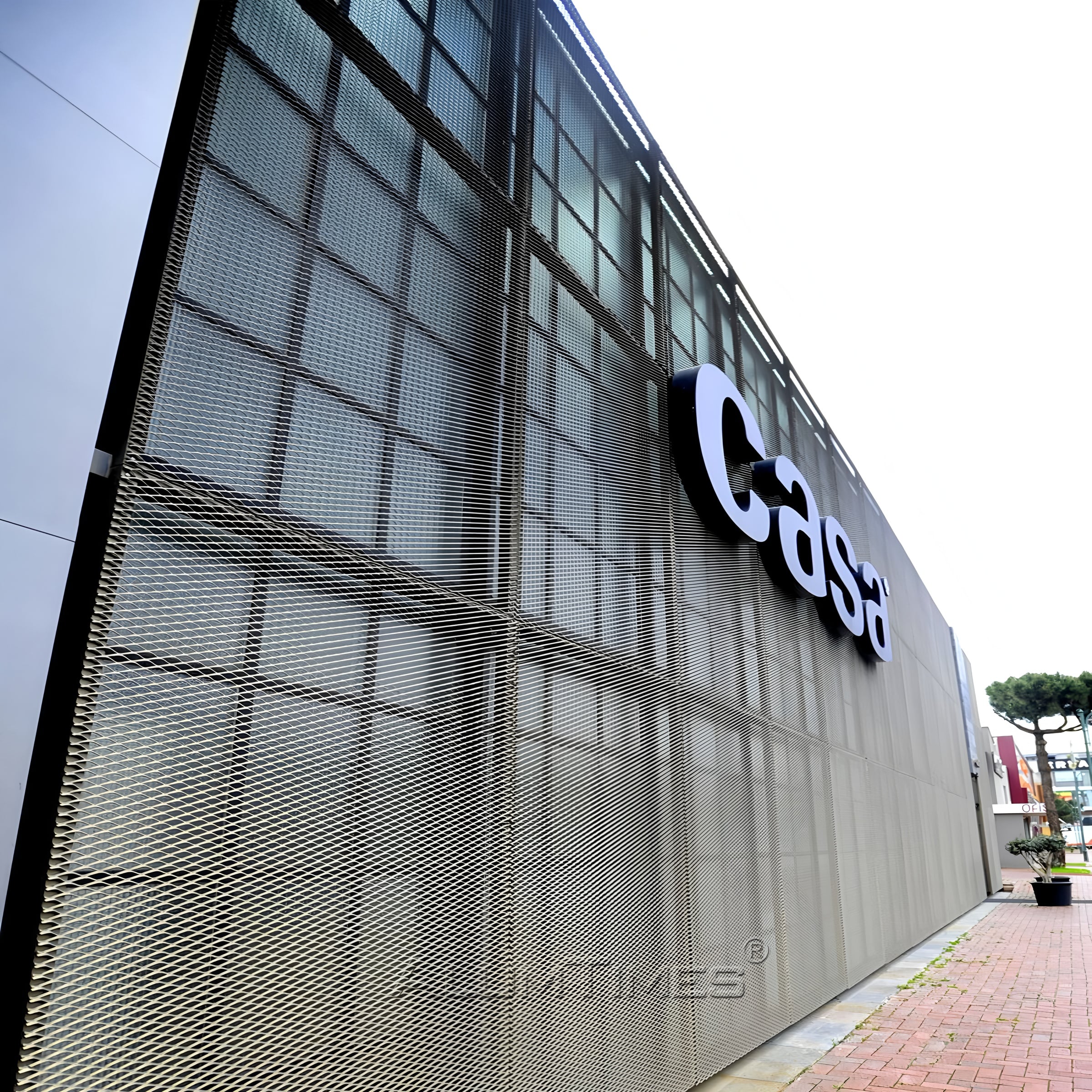 Aluminium Meshed Cladding Panels for  Exterior Wall & Ceiling Siding