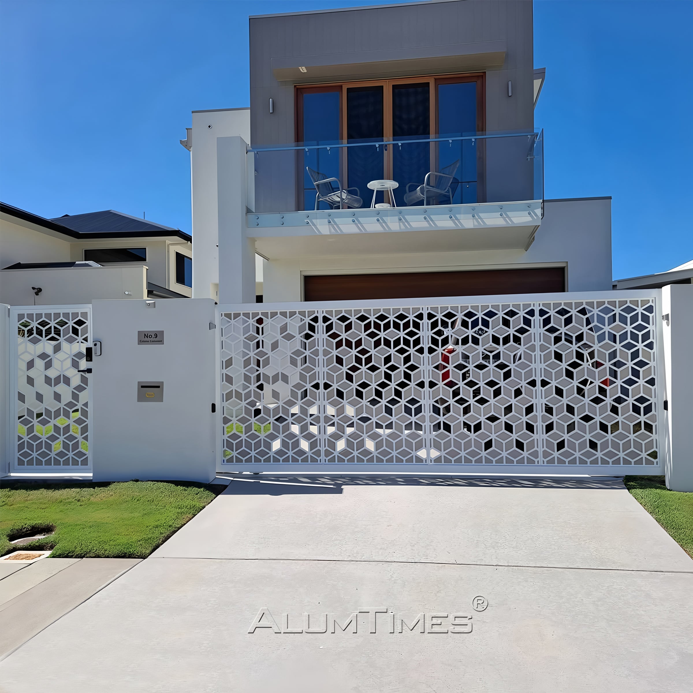Pagar Aluminium Berkekuatan Tinggi ALUMTIMES: Tahan Korosi & Anti Karat untuk Kinerja yang Tahan Lama