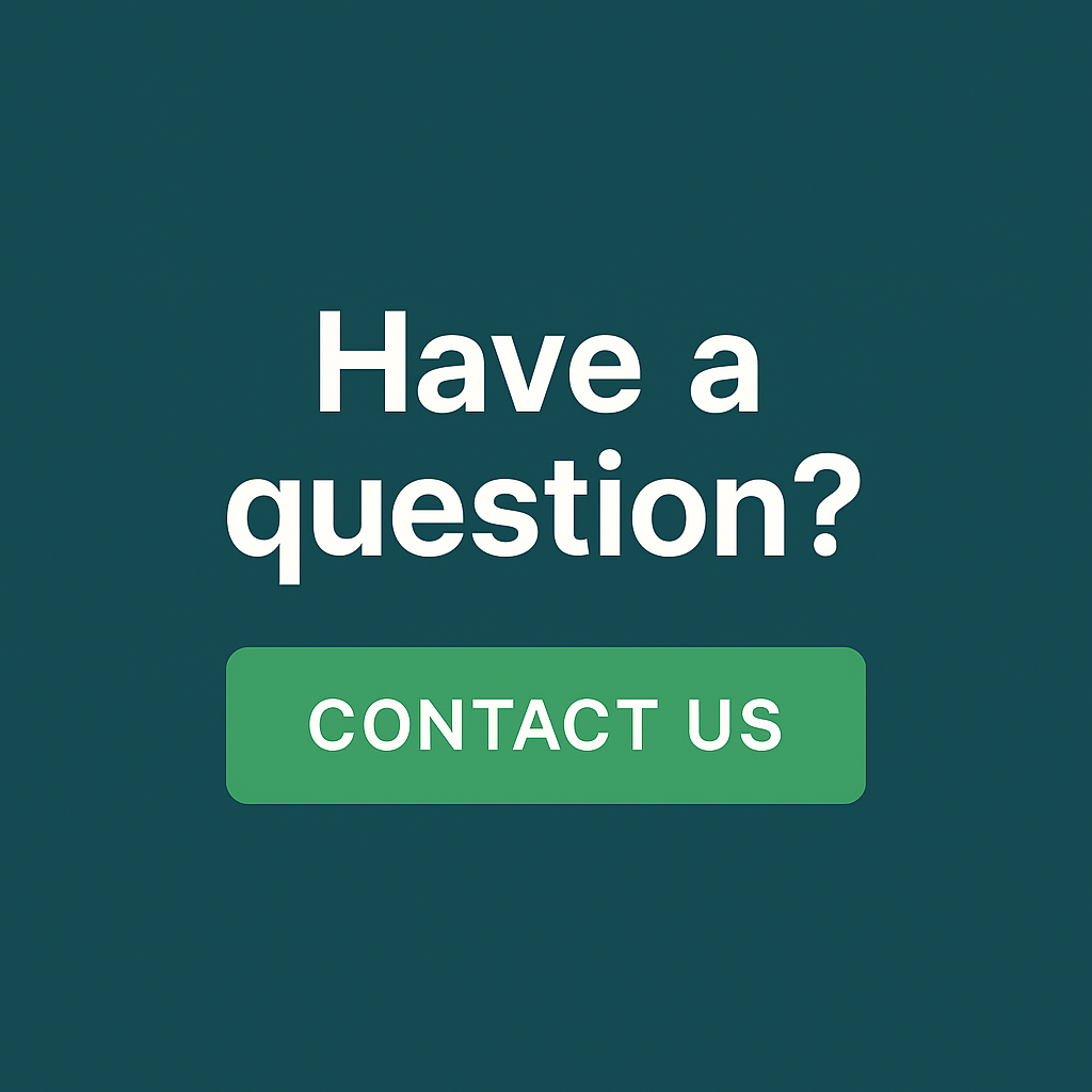 Green and white minimalist CTA banner with packaging boxes and a call-to-action button ‘Get a Quote’ — encouraging customer inquiries.