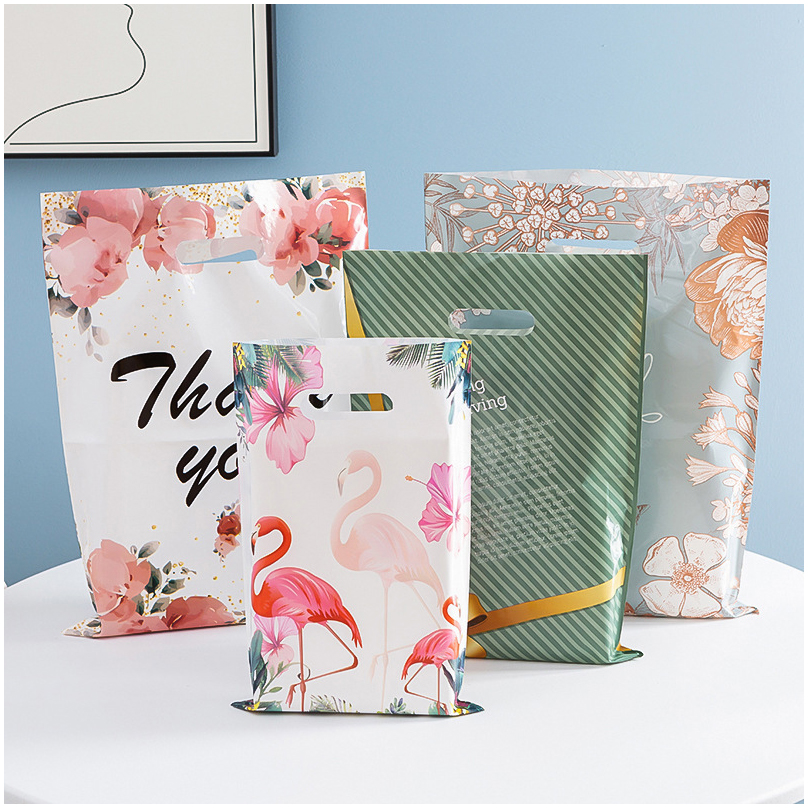 Compostable Die-Cut Handle Bags manufacture