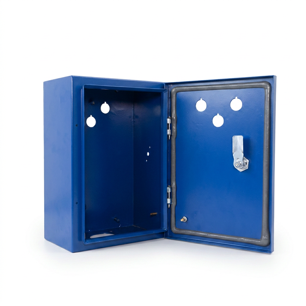 Powder Coated Steel Electrical Cabinet | Custom OEM Sheet-Metal Control Box for Industrial Equipment