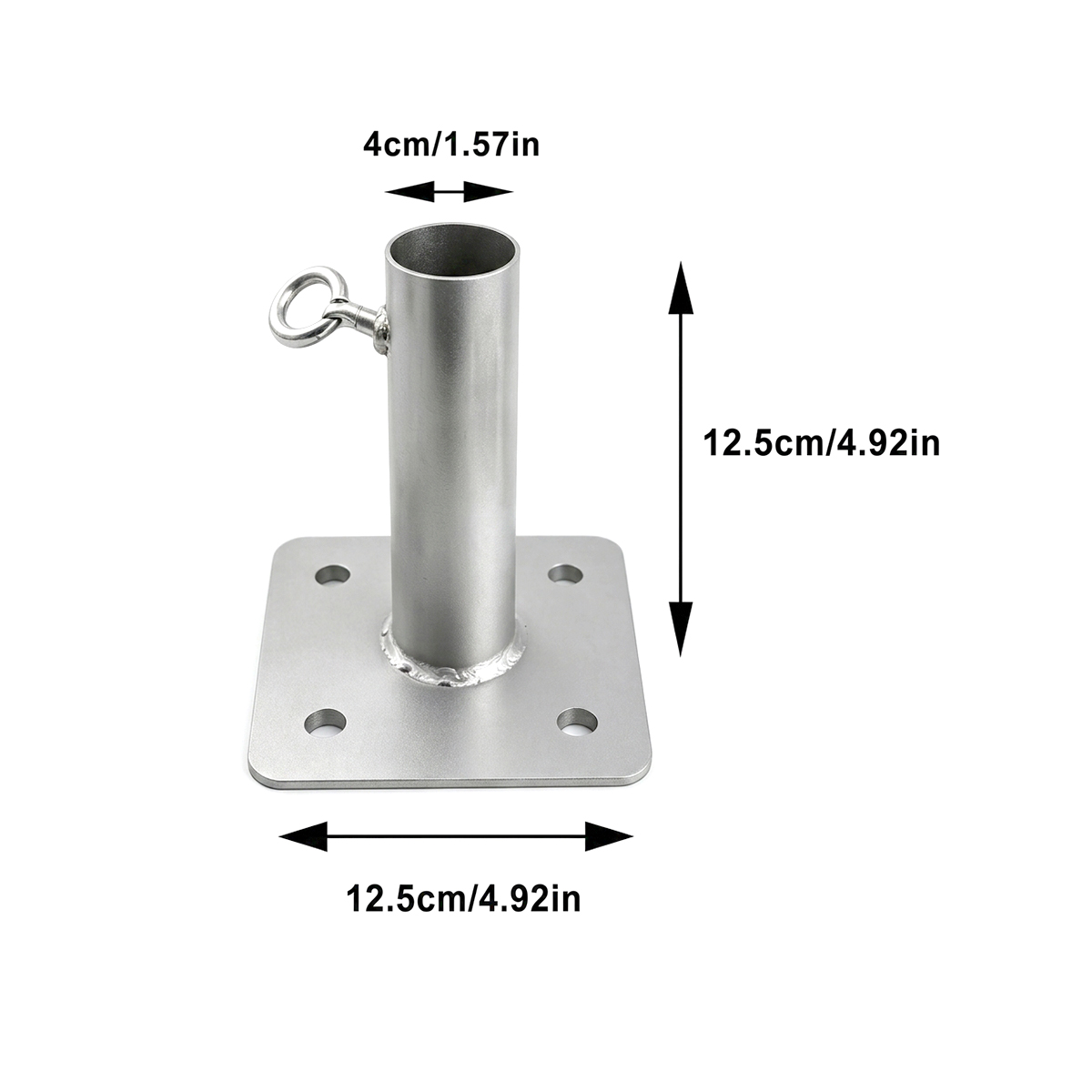 Stainless Steel Tent Pipe Connector, OEM ODM Welded Tube Fitting for Outdoor Canopy & Camping Tent Frame Building
