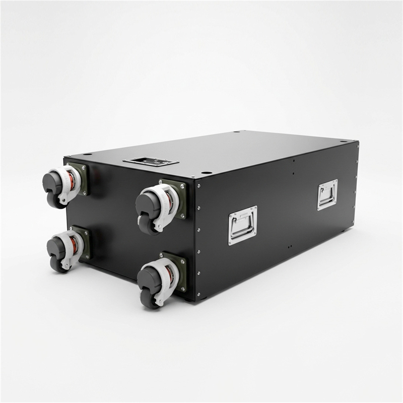 Customizable Metal Battery Box, Powder Coated for 8/12/16/20 Cells