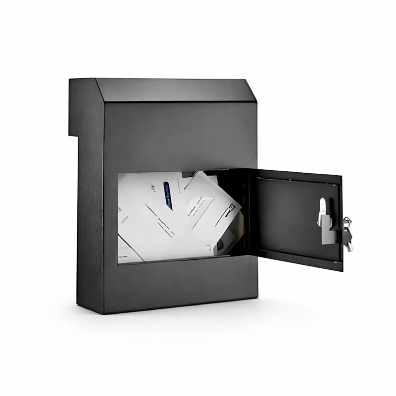 Lockable Waterproof Metal Mailbox OEM Custom for Home Apartment Letter Parcel Delivery
