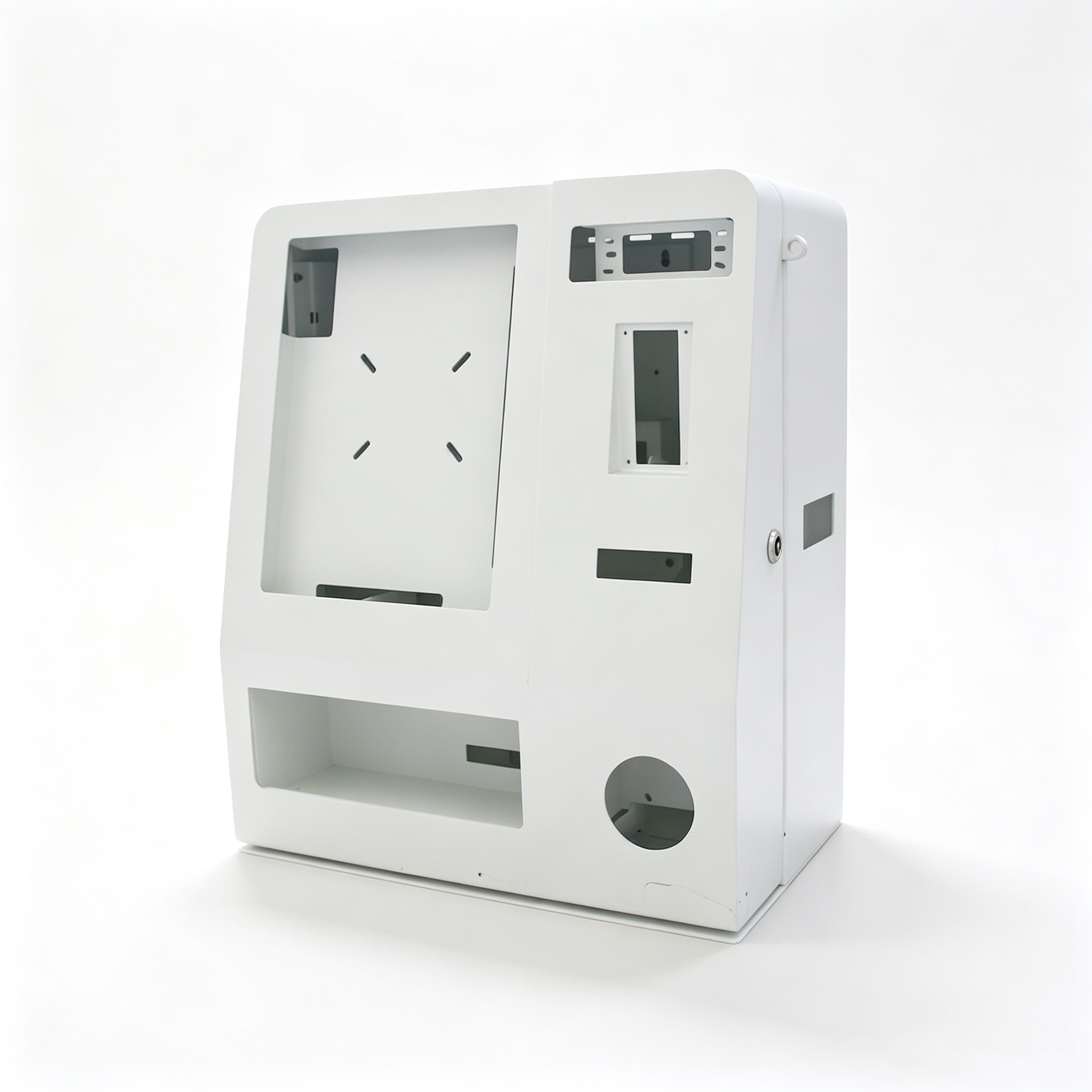 Custom Kiosk Sheet Metal Enclosure | ODM OEM Fabrication For Self-service Terminal Equipment
