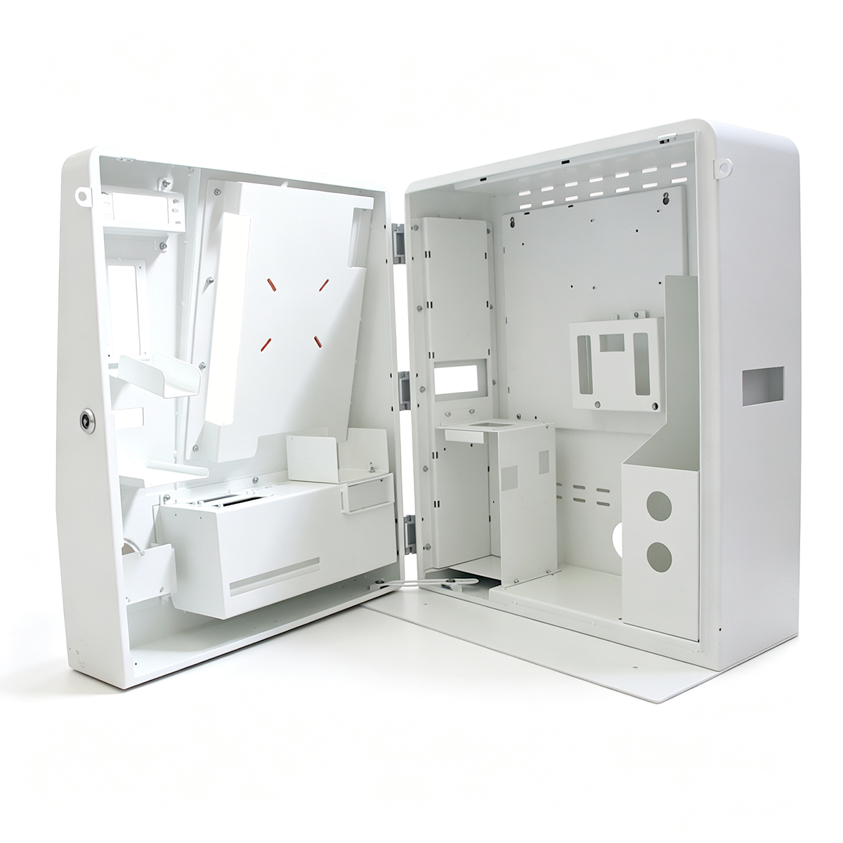 Custom Kiosk Sheet Metal Enclosure | ODM OEM Fabrication For Self-service Terminal Equipment