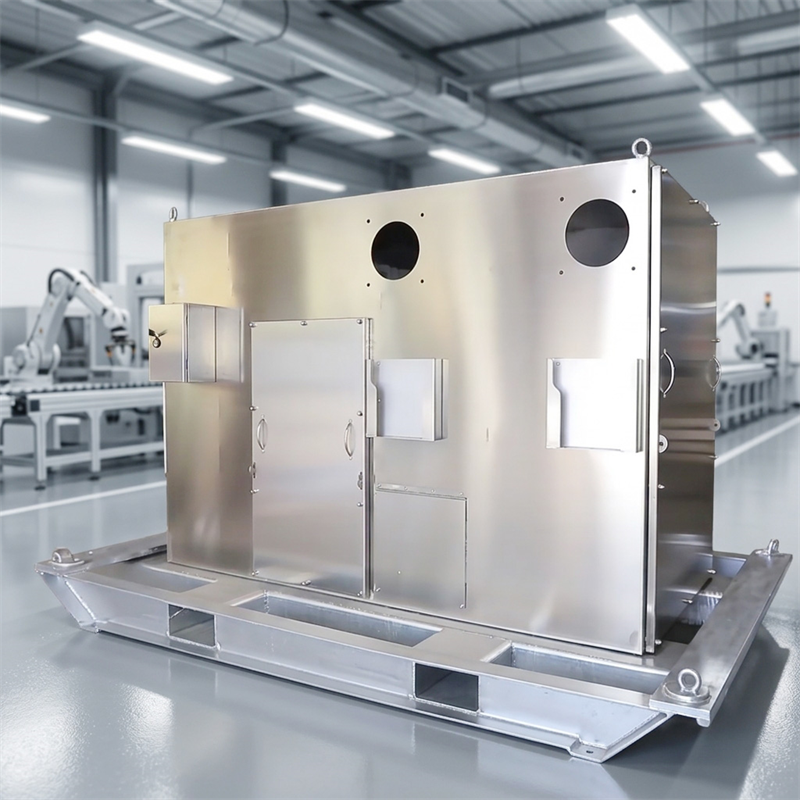 Custom Aluminium Equipment Enclosures Precision Sheet Metal Cabinets for Electrical Equipment