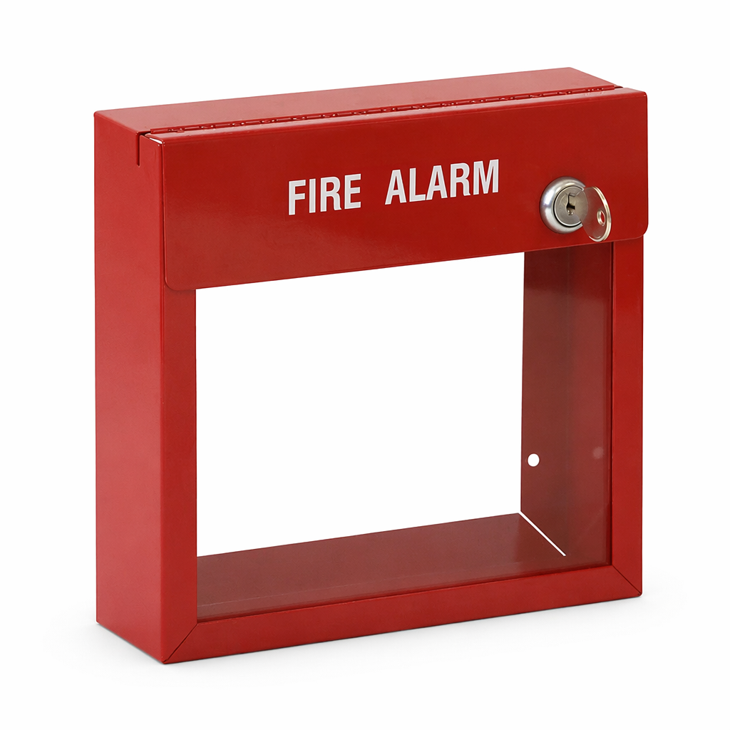 Powder-Coated Steel Fire Cabinet | Custom OEM Sheet-Metal Fire Box for Building Fire-Safety System