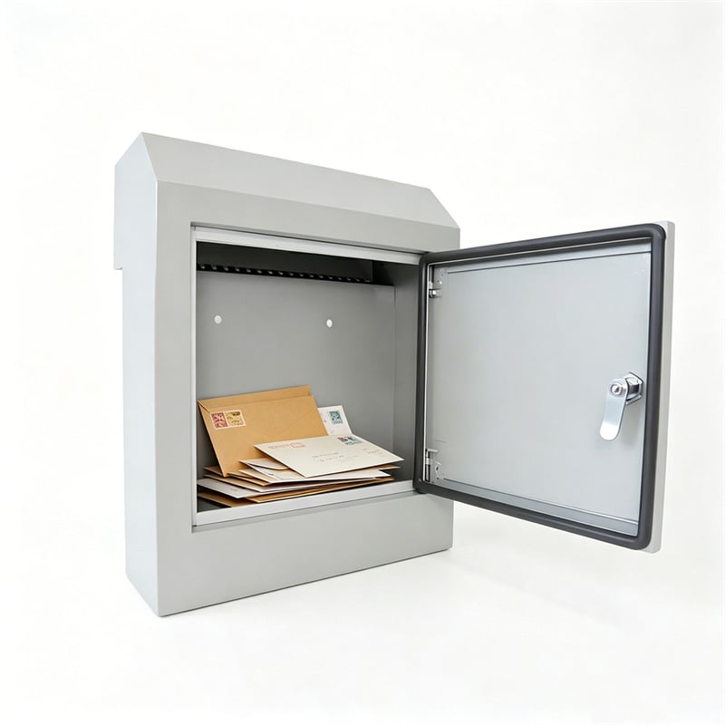 Lockable Waterproof Metal Mailbox OEM Custom for Home Apartment Letter Parcel Delivery