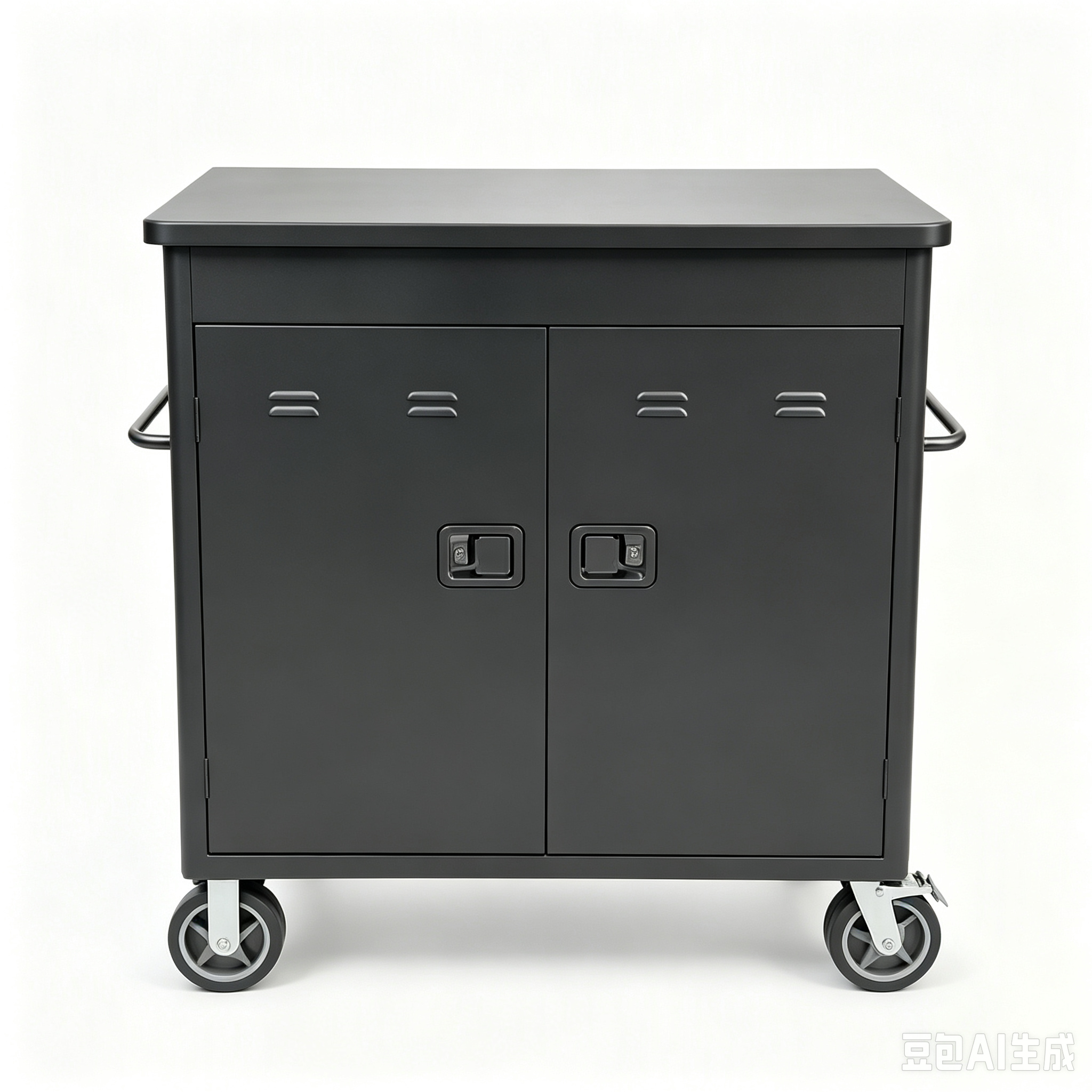 Mobile Metal Tack Locker, Lockable Wheeled Saddle Storage Cabinet for Equestrian Stable | ODM OEM Custom