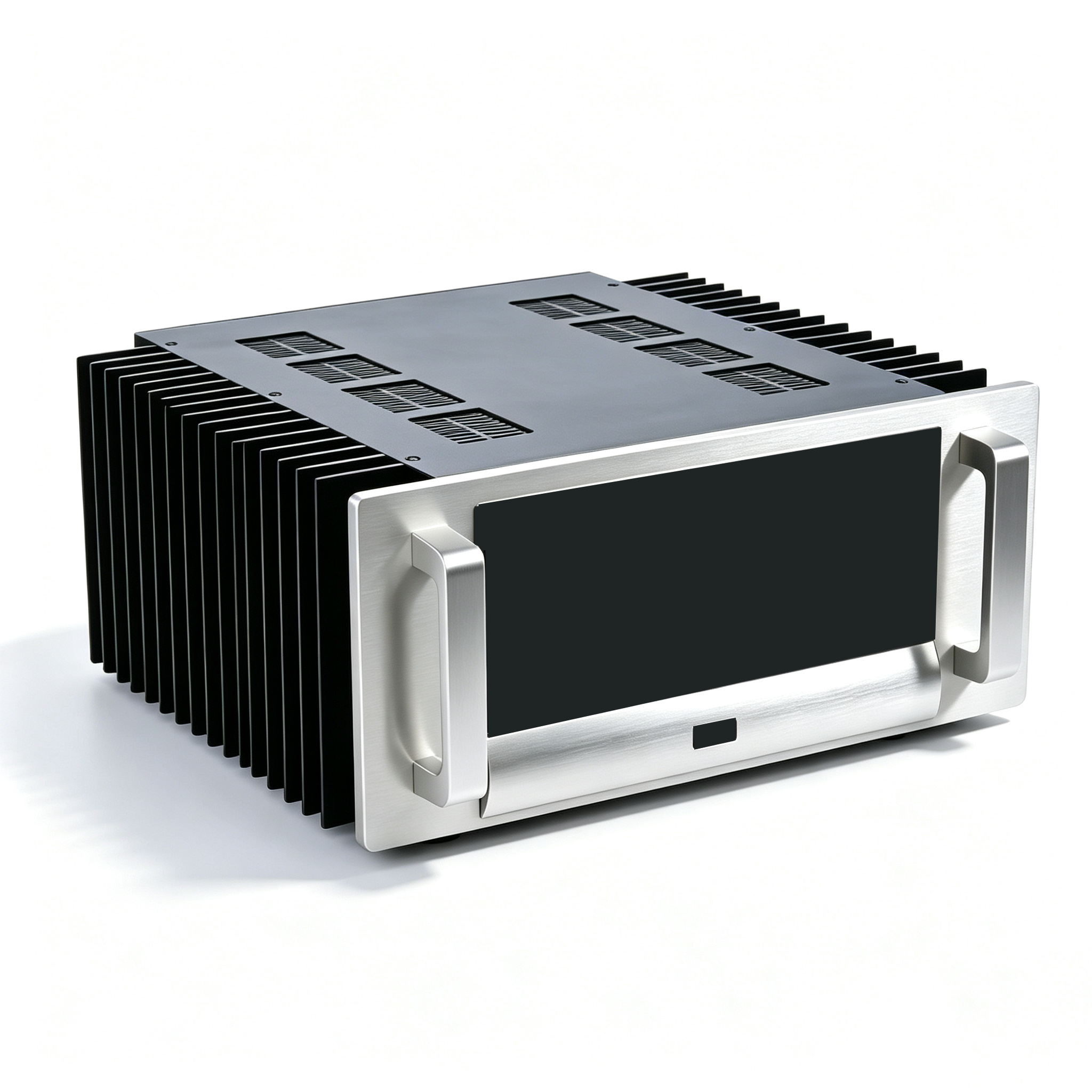 Aluminum Power Amplifier Chassis | Custom CNC Enclosure For High-Power Electronic Equipment