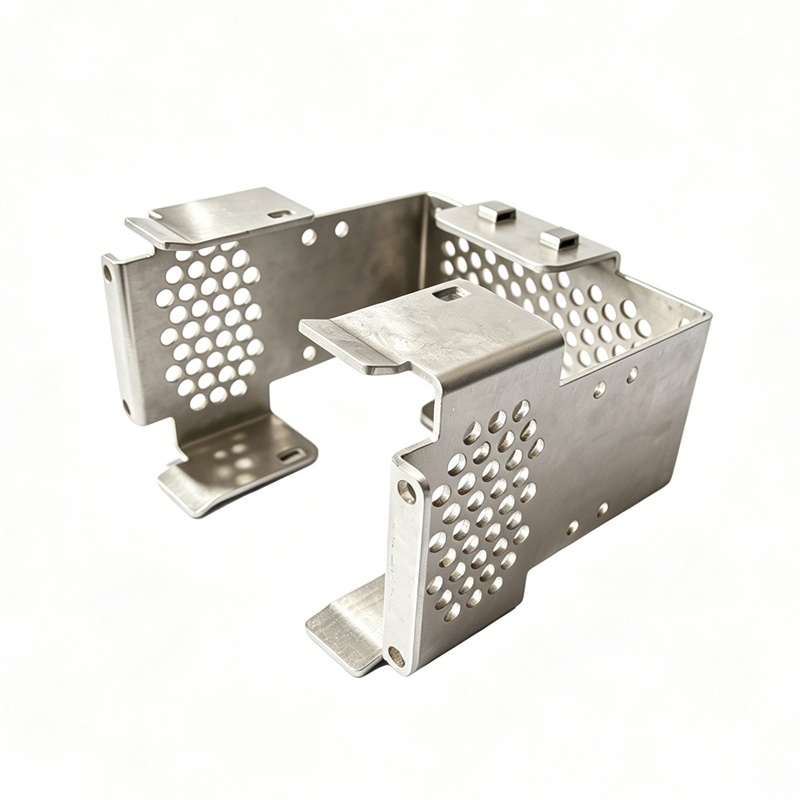 Precision Stamped Stainless Steel Sheet Metal Bracket for OEM Equipment Parts