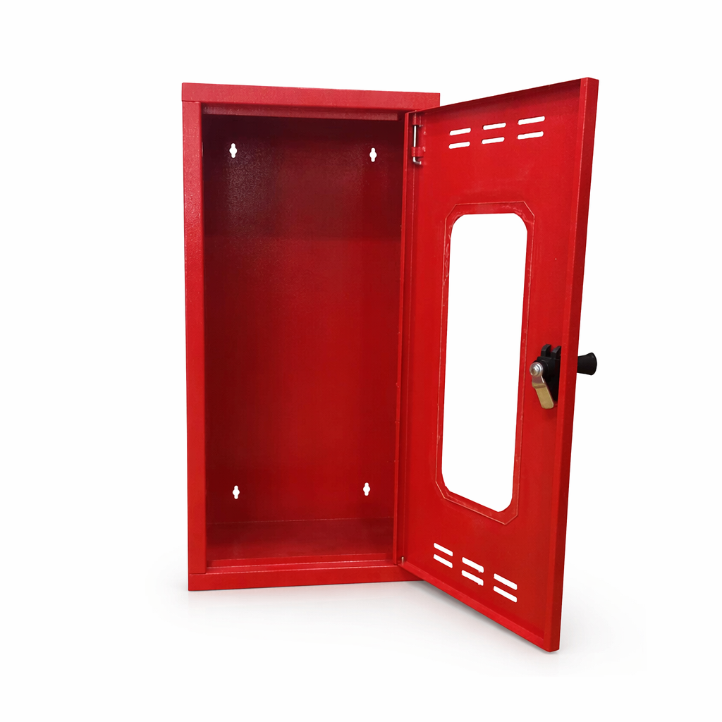 Powder-Coated Steel Fire Cabinet | Custom OEM Sheet-Metal Fire Box for Building Fire-Safety System