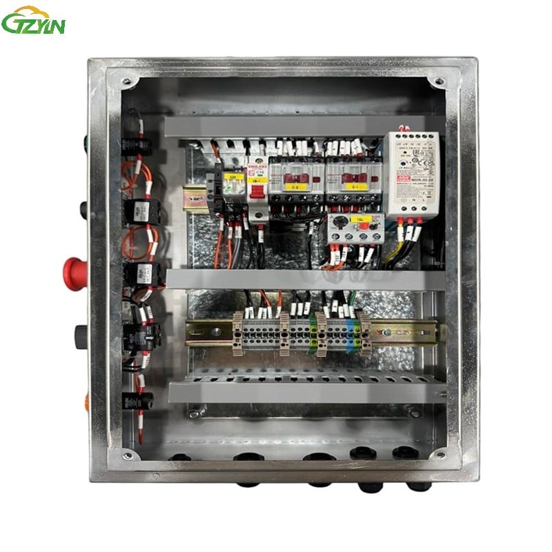 Gabinete de controle elétrico de guindaste Painel de controle de guindaste e gabinete
