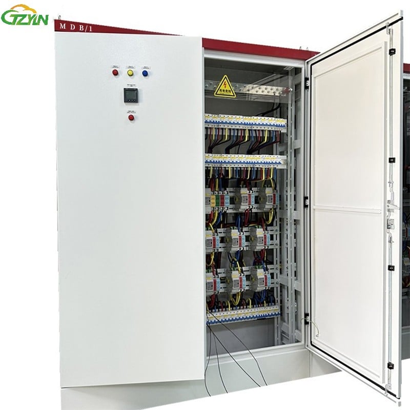 quadro Elétrico Principal 800A: Solução com Disjuntor + ATS para Shoppings na Etiópia