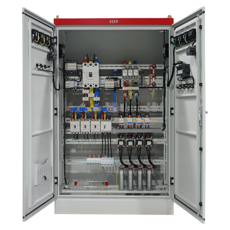 80kVAR Low Voltage Power Factor Correction Panel for Pumping Station
