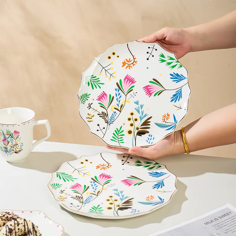 Por Que os Pratos de Porcelana Floral São Populares para Refeições de Primavera e Verão