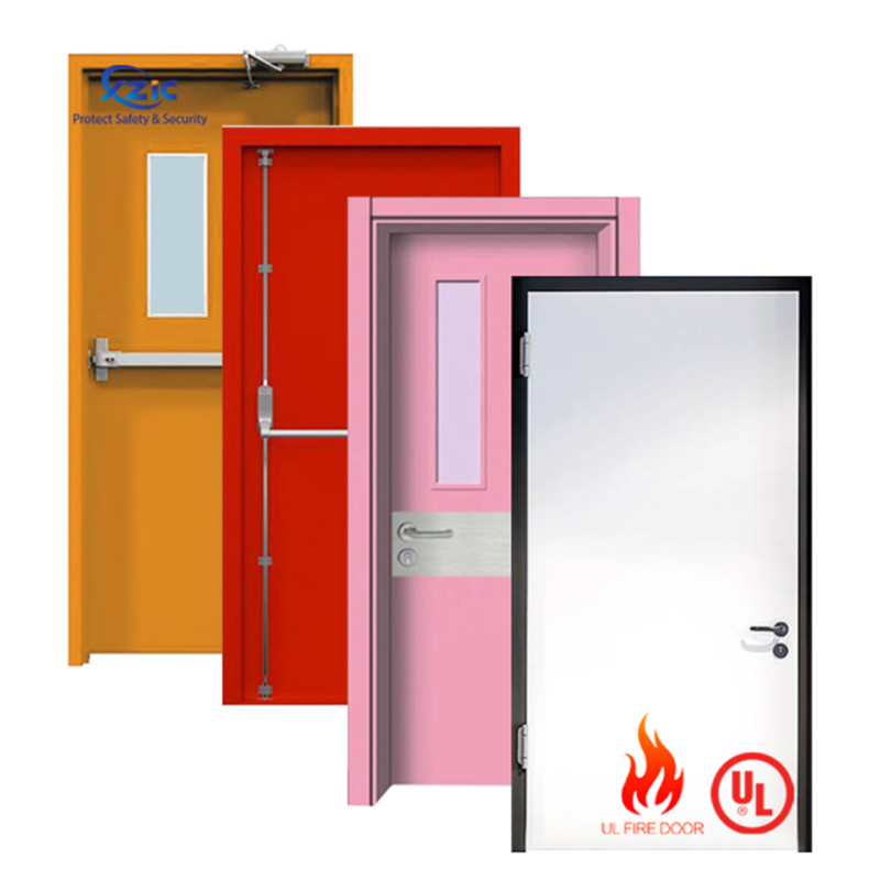 Portes coupe-feu en acier et en bois certifiées UL