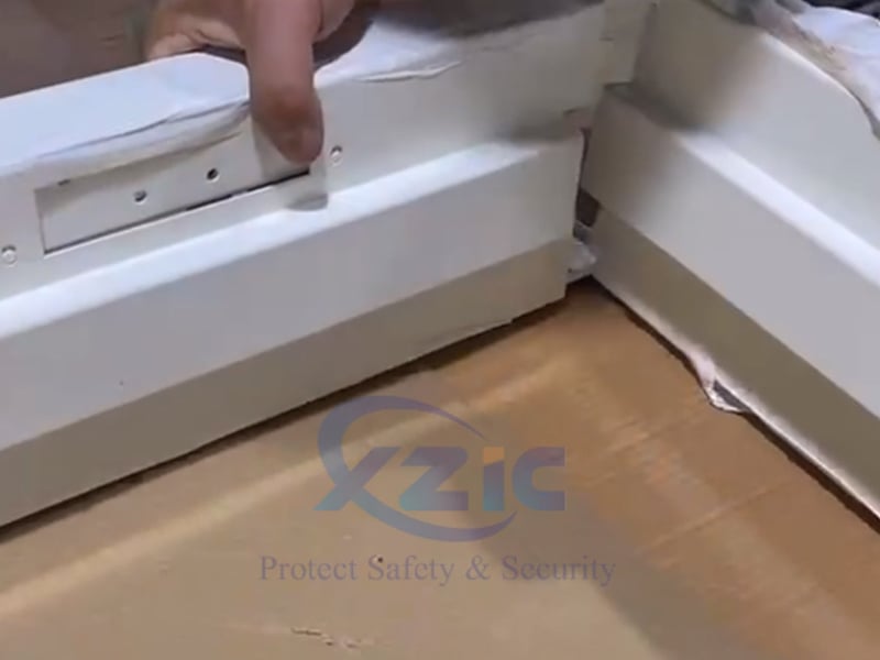 How to install a Double Wooden door with Steel Frame