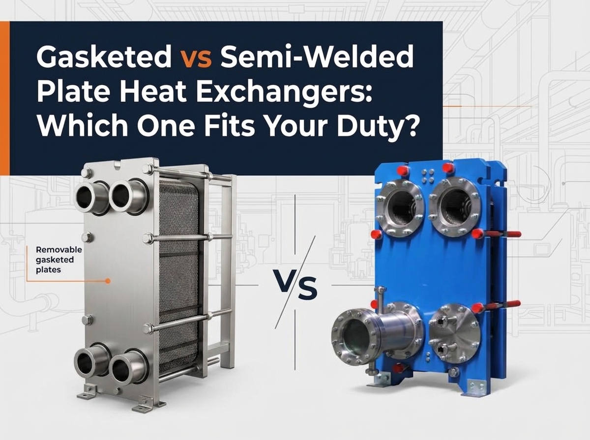 Gasketed vs Semi-Welded Plate Heat Exchangers