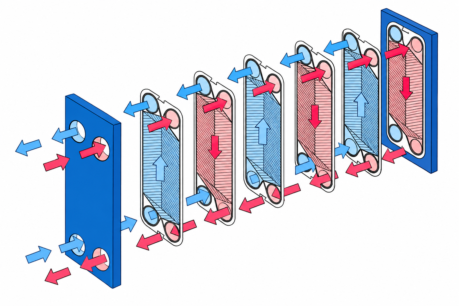 gasketed phe working principle