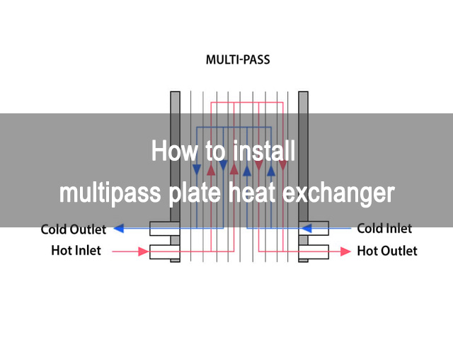 Wie man einen Multipass-Plattenwärmetauscher installiert