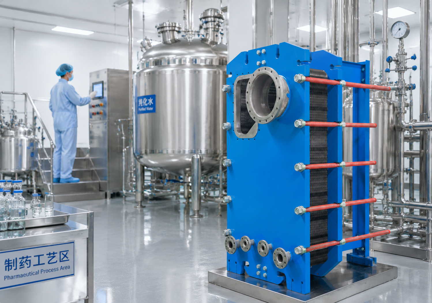 plate evaporator in pharmaceutical