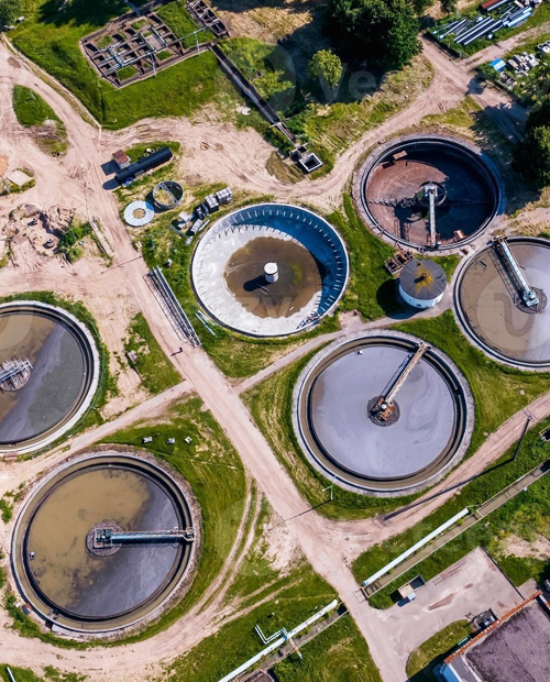 sewage plant