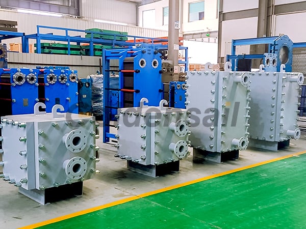 bloc heat exchanger