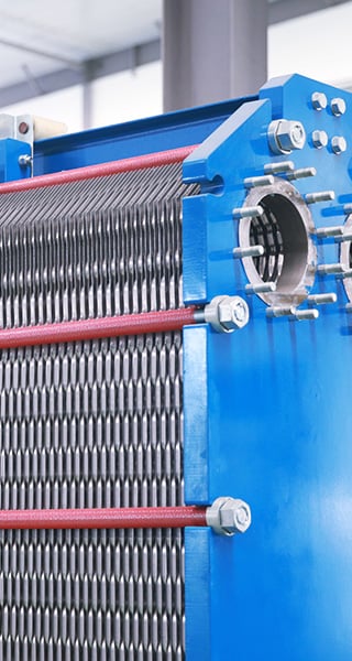 widegap gasketed heat exchanger