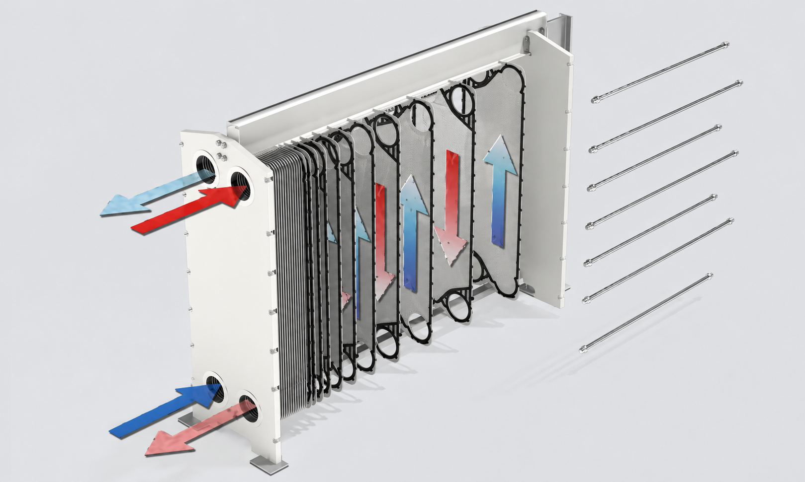 tranter plate heat exchanger structure.png