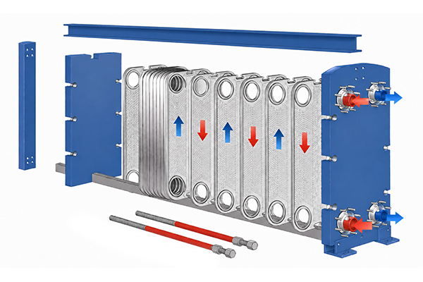 Structure of Plate Heat Exchangers
