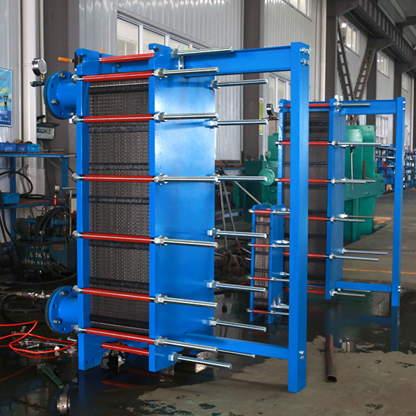 pressure detection of plate heat exchanger