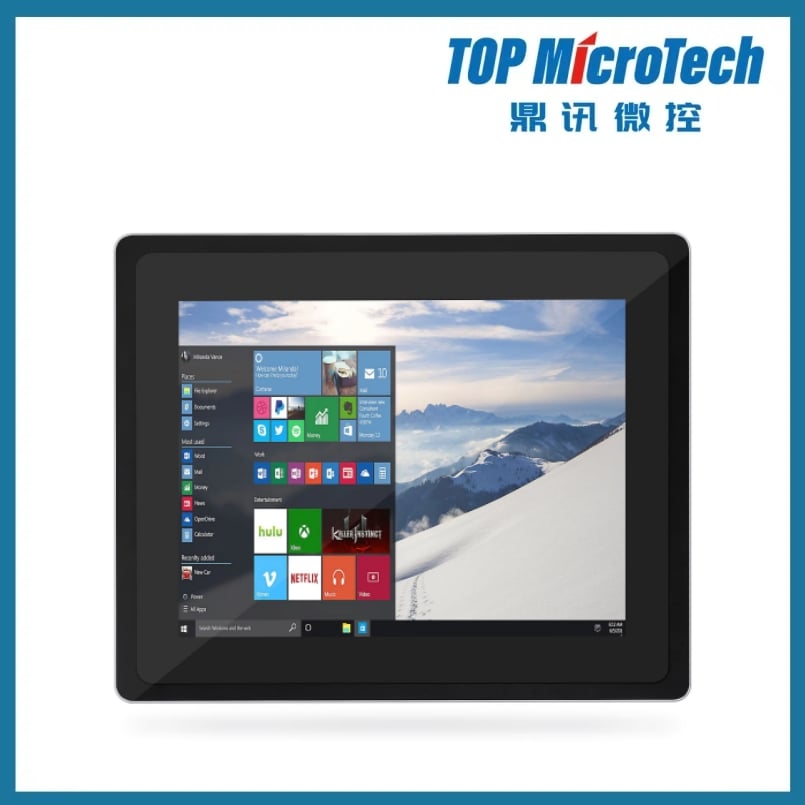 Customized N100 8g 128g IP65 Waterproof Industrial Panel PC HD LCD Panel Display Mini PC Embedded Touch Screen Monitor