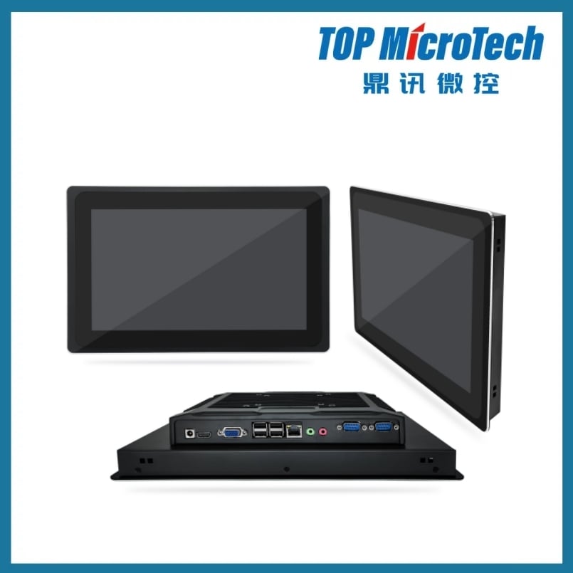 15.6 Inch IP65 Waterproof All-in-One Industrial Panel PC with DVI Interface I3 I5 I7 8G Memory 128G SSD 1920x1080P Monitor