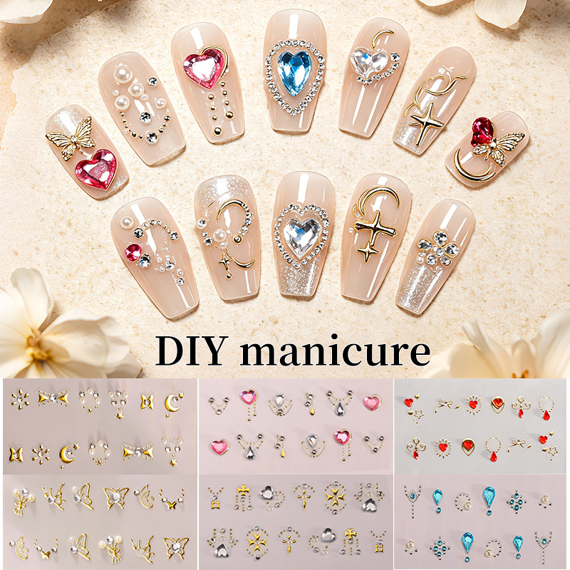 New Design: Sparkling Crystal Diamond Stickers — One Sheet, Endless Possibilities