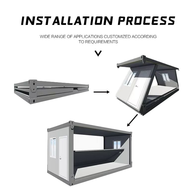 Z Type Foldable House
