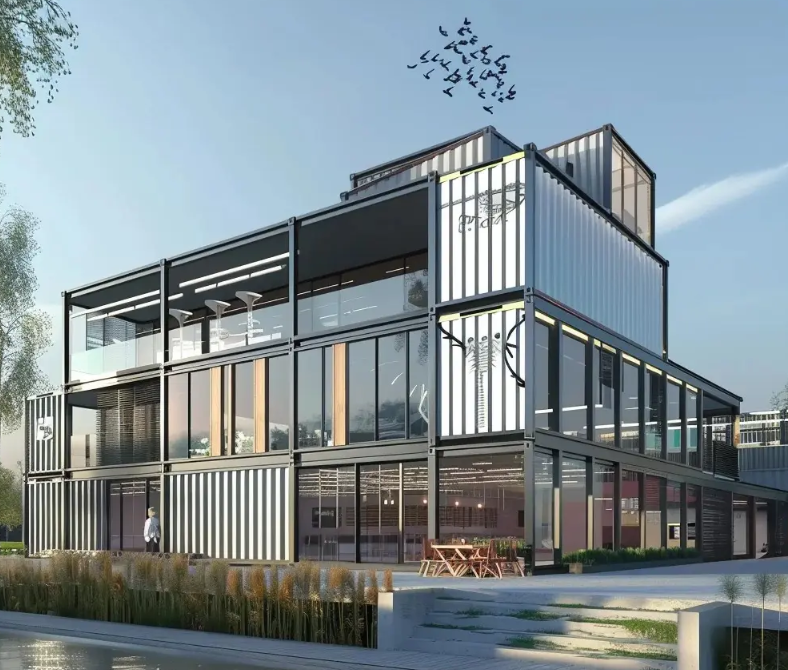 Wie lässt sich ein Containerhaus an eine Hochtemperaturumgebung anpassen?