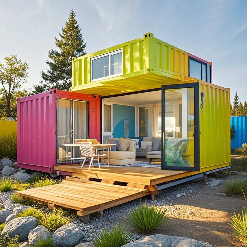 Wie pflegt man ein 40-Fuß-Containerhaus?