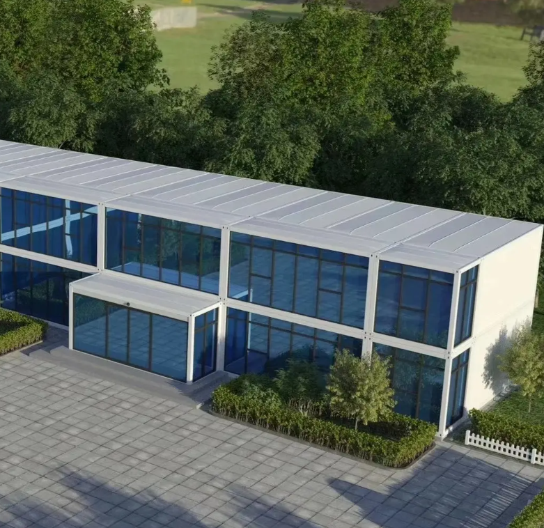 Luho na Steel Container House na may Custom Design