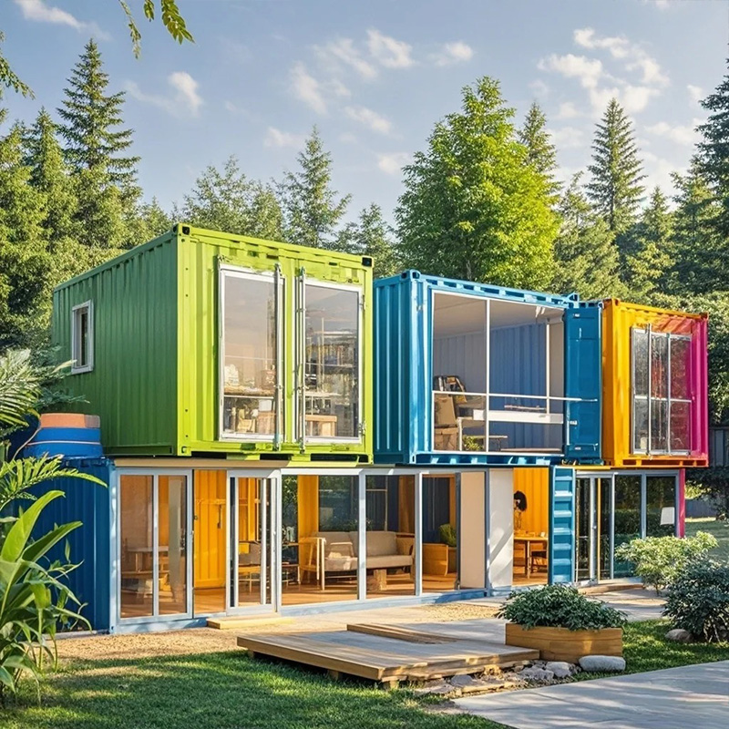 Colorful Container House