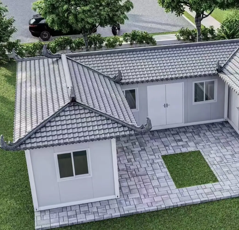 Fast-Assemble Prefab Container House with Steel Core
