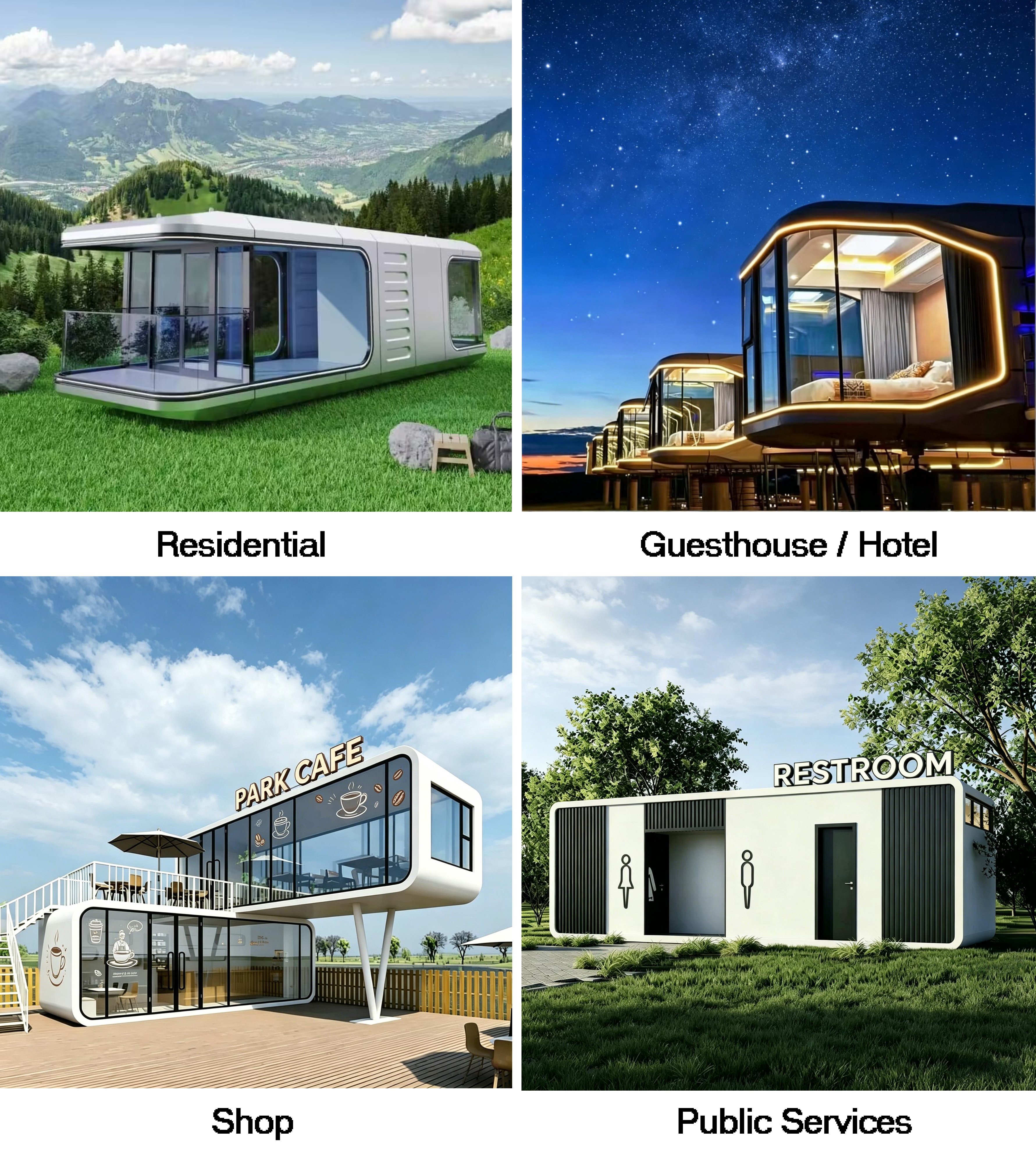 Space Capsule Mobile House