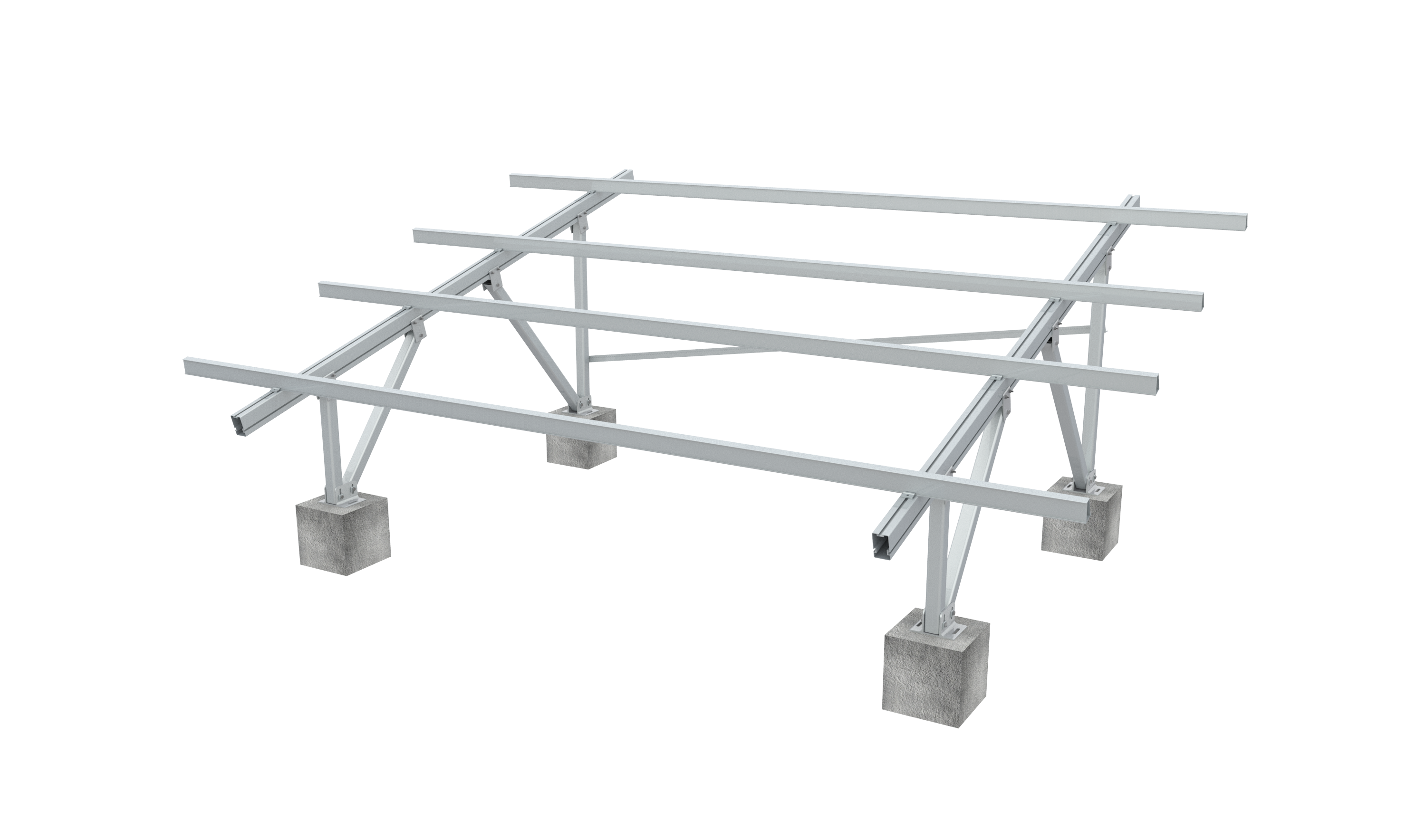 C5 Coastal-Grade Fixed-Tilt Ground Mount System