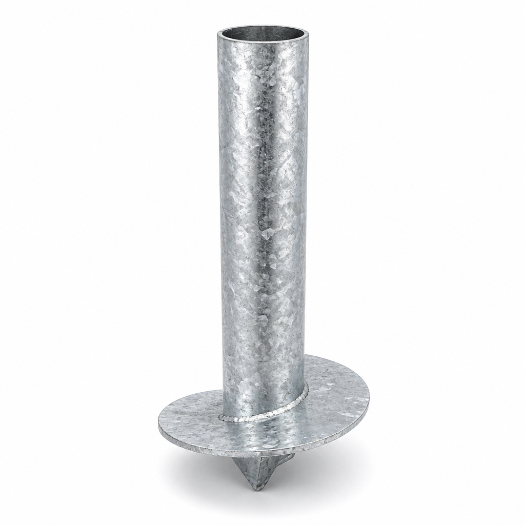 Q355 Heavy-Duty Helical Pile Foundation System
